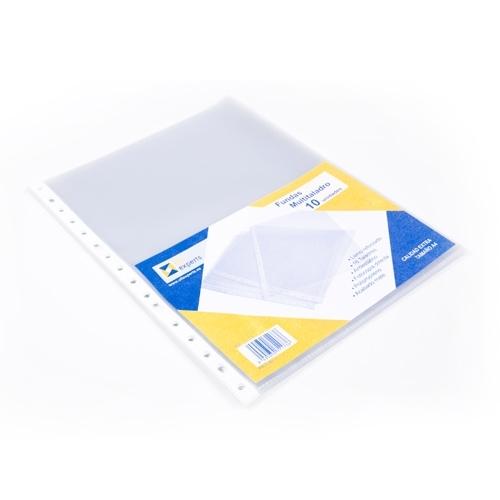 Grafoplás Fundas Multitaladro A4 Polipropileno (10 Uds.)