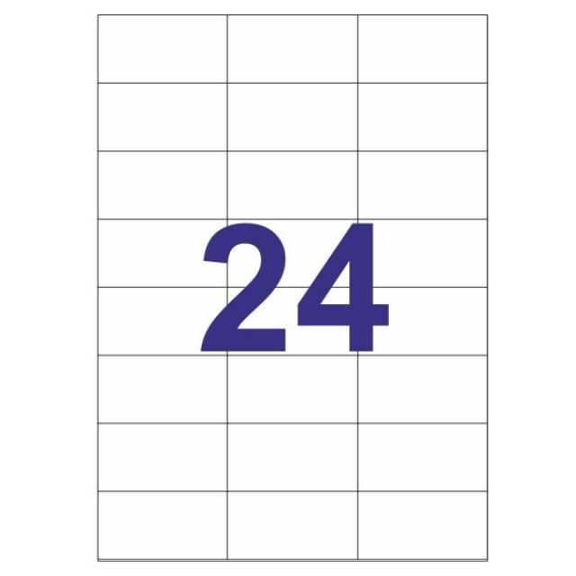 Multi3 Etiquetas Adhesivas Multifunción 70x37mm (24) (500 hojas)