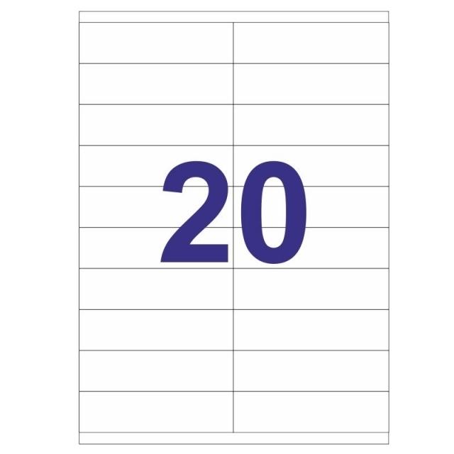 Multi3 Etiquetas Adhesivas Multifunción 105x29mm (20) (500 hojas)