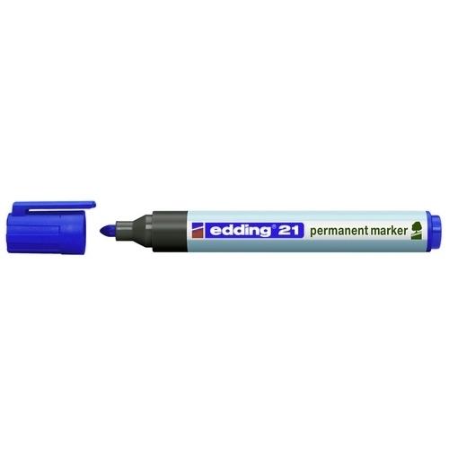 Edding EcoLine 21 Marcador Permanente Punta Redonda 1,5-3 mm Rojo