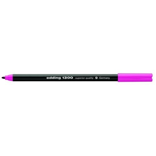 Edding 1300 Rotulador Punta Fibra Redonda 2 mm. Rosa