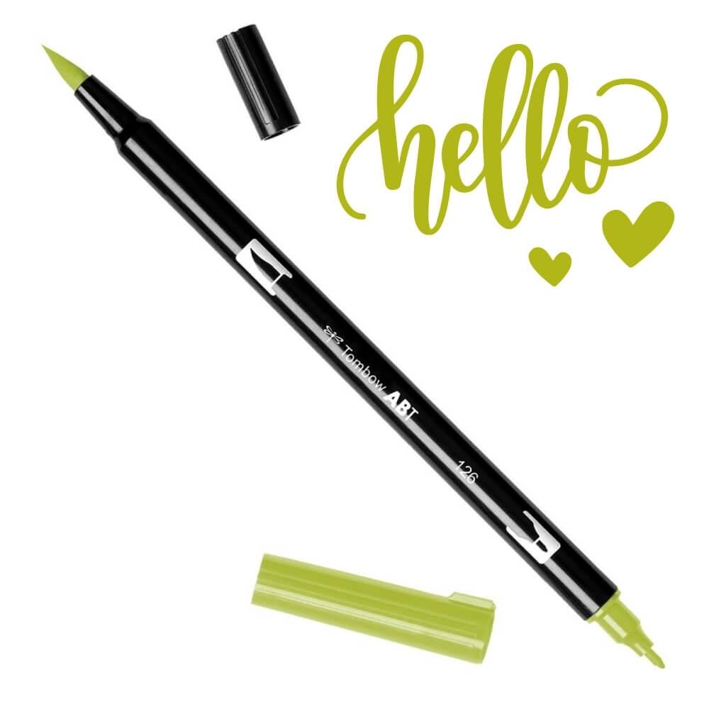 Tombow Rotulador Doble Punta 126