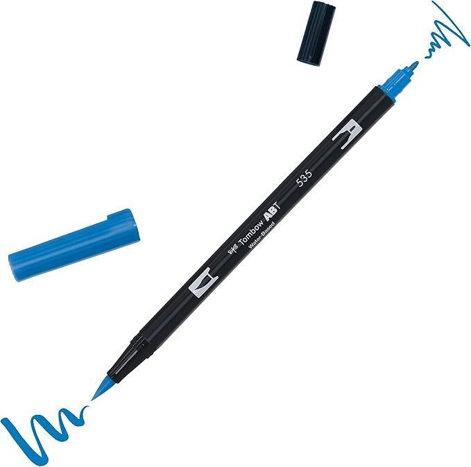 Tombow Rotulador Doble Punta 535