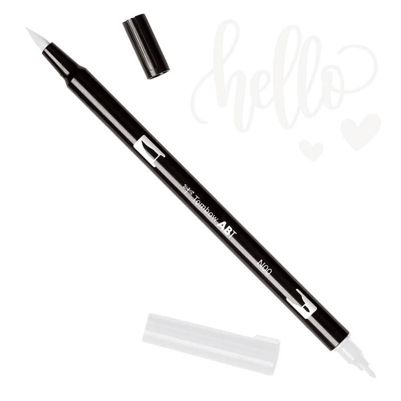 Tombow Rotulador Dual Brush Pen N89 Gris Cálido 1 Doble Punta
