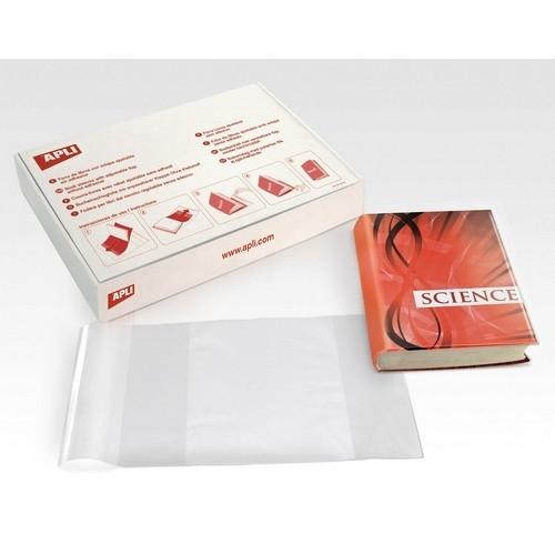 Forro libros con solapa ajustable 225x400mm. transparente Apli