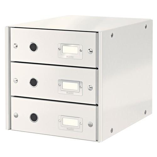 Módulo 3 cajones montable Click&Store blanco Leitz