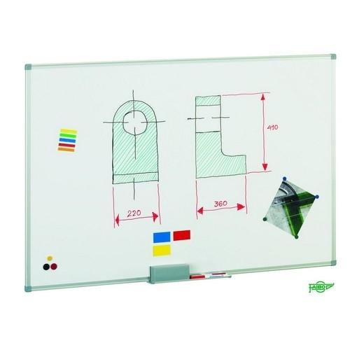 Faibo Pizarra Blanca Magnética Acero Lacado 120x200 cm