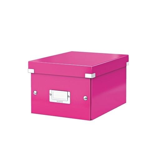 Leitz Click & Store Caja Archivo A5 Pequeña Fucsia 216 x 160 x 282 mm