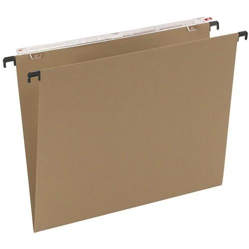 Carpeta Colgante Folio Vis. Sup. Kraft