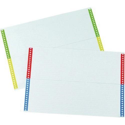 Tira carpetas colgantes larga superior 290mm 10 hojas A4 Grafoplas