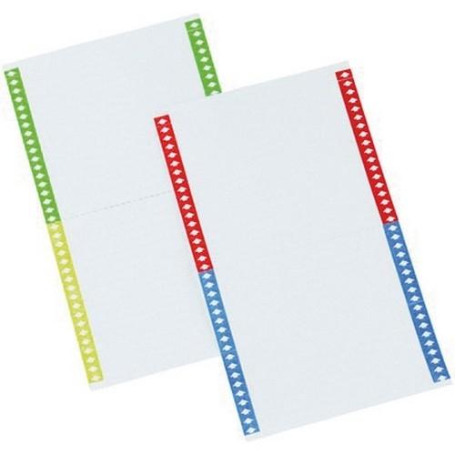 Tira carpetas colgantes visor lateral 140mm 10 hojas A4 Grafoplas