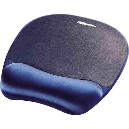 Fellowes Memory Foam Alfombrilla Reposamuñecas Espuma Azul