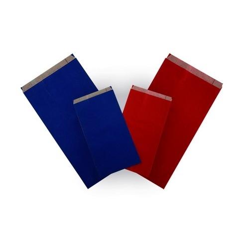 Sobres kraft 24x6,5x41cm rojo 250u Apli