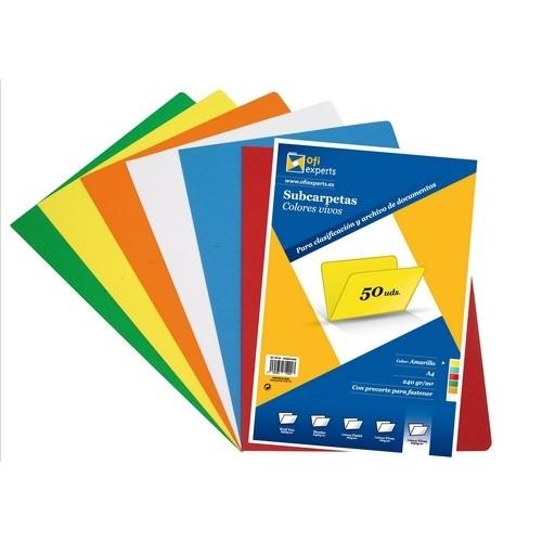 Grafoplas Subcarpeta A4 240 g Amarillo (50 Ud.)