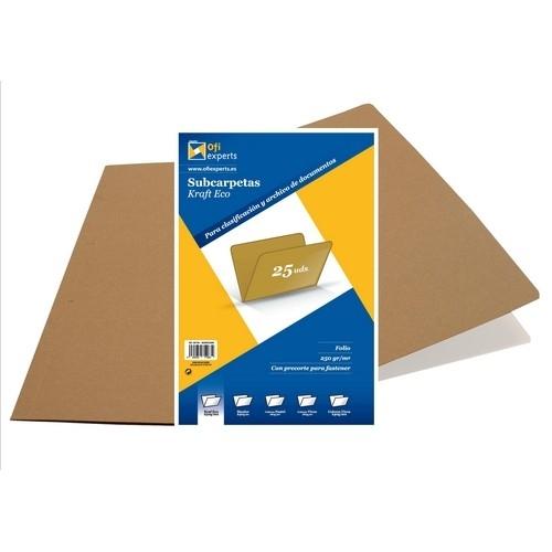 Grafoplas Subcarpeta Folio 250G. Kraft