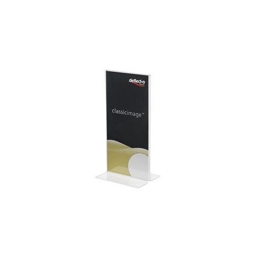Deflecto Portacartel Sobremesa En T 1/3 A4 Vertical