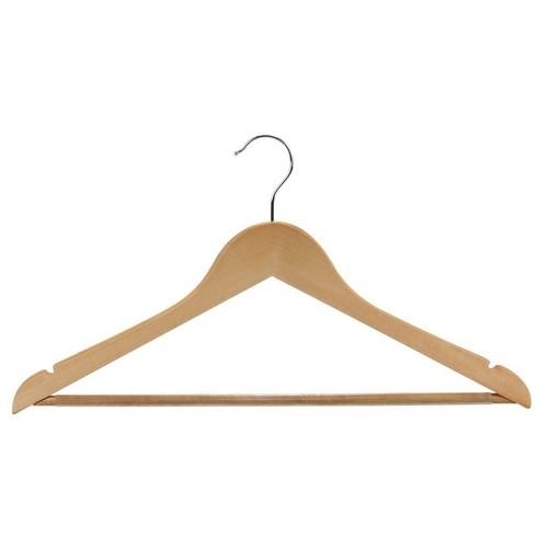 Habitex Percha Madera Recta Juego 3 Unidades