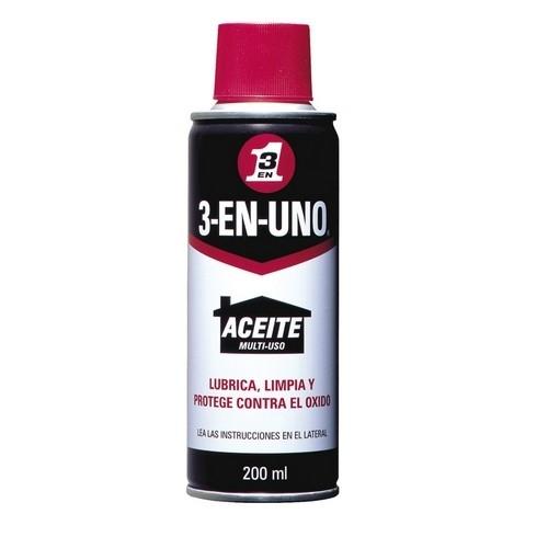 3-EN-UNO Lubricante Multiusos Spray 200 ml