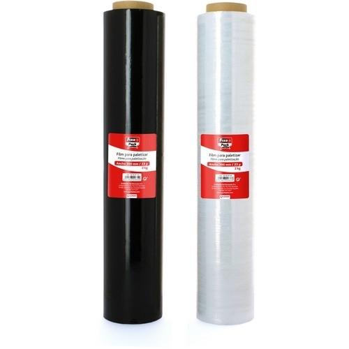 Film extensible 23 micras 500 mm. 2,2 kg Transparente Fixopack