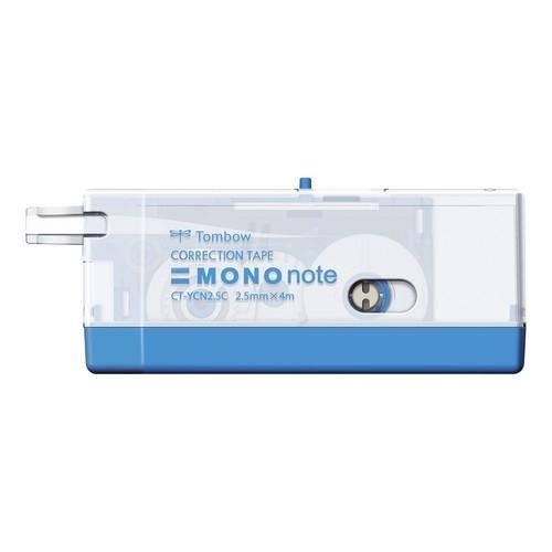 Tombow Mono Note Cinta Correctora Precisión 2,5mmx4m Azul