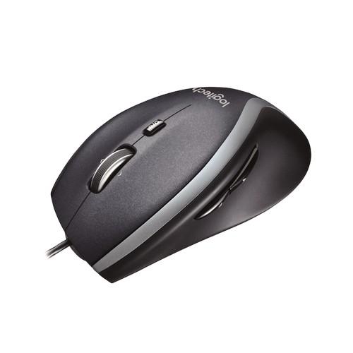 Logitech M500 Ratón Láser Cable Negro