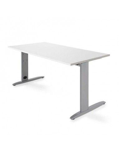 Tablero para mesa regulable en altura Levado  Blanco 180x80cm