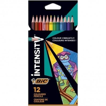 Bic Intensity Up Lápices Colores Caja 12 Ud.