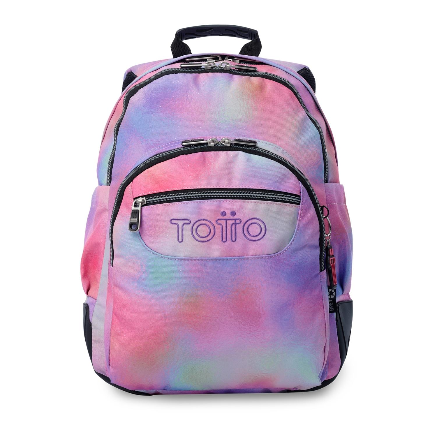 Totto Mochila Rayol Glitter - Bloom