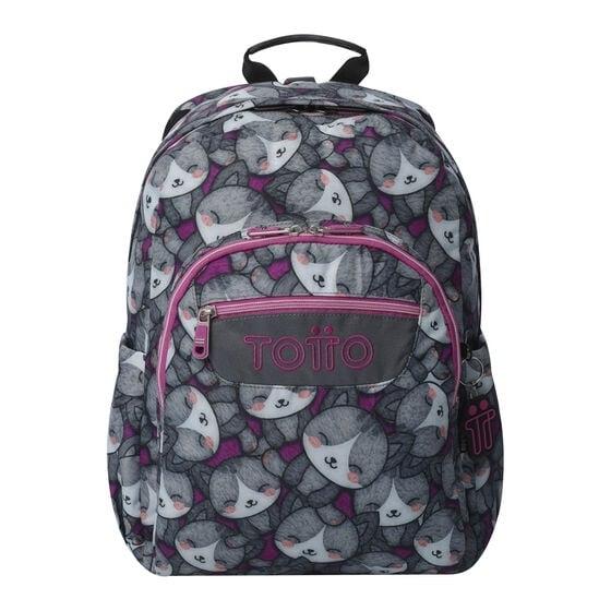 Totto Mochila Acuareles - Kitten Rose