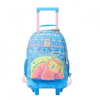 MOCHILA INFANTIL CON RUEDAS - LLAMA M