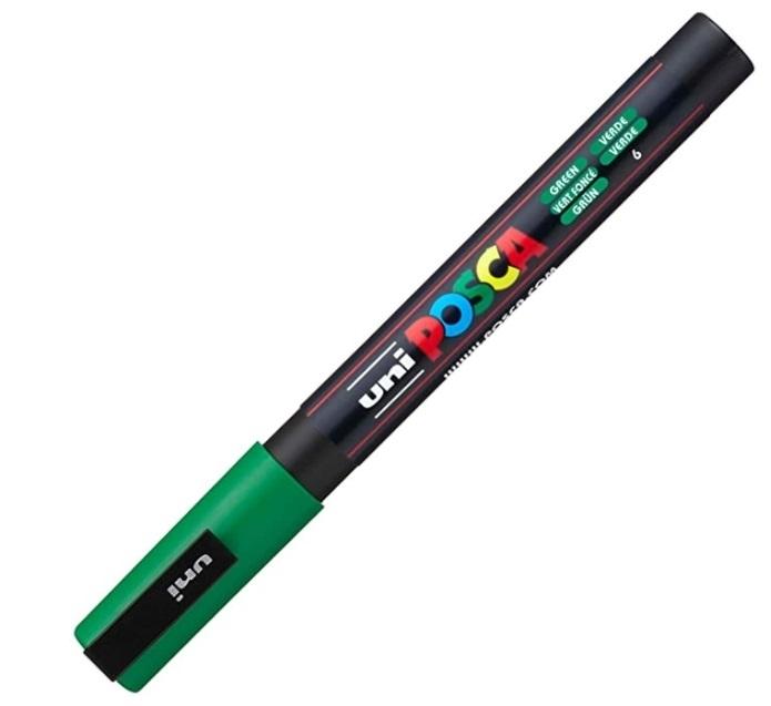 Posca Rotulador Pc3M Verde