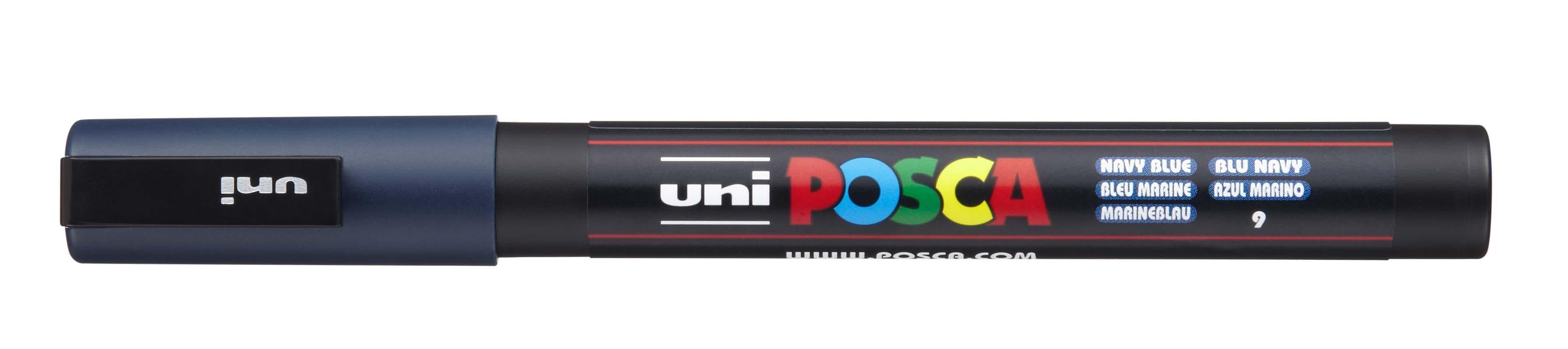 Posca Rotulador PC-3M Azul Marino