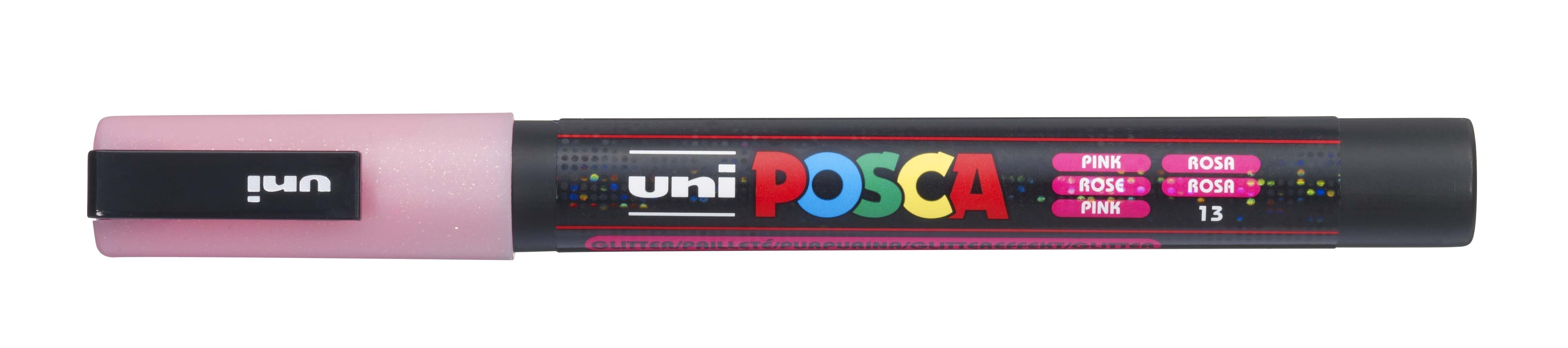 Posca Rotulador PC-3ML Rosa Purpurina