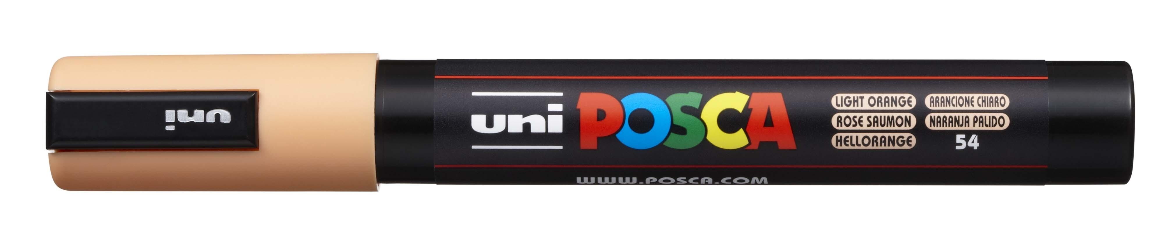 Posca Rotulador PC-5M Naranja Claro