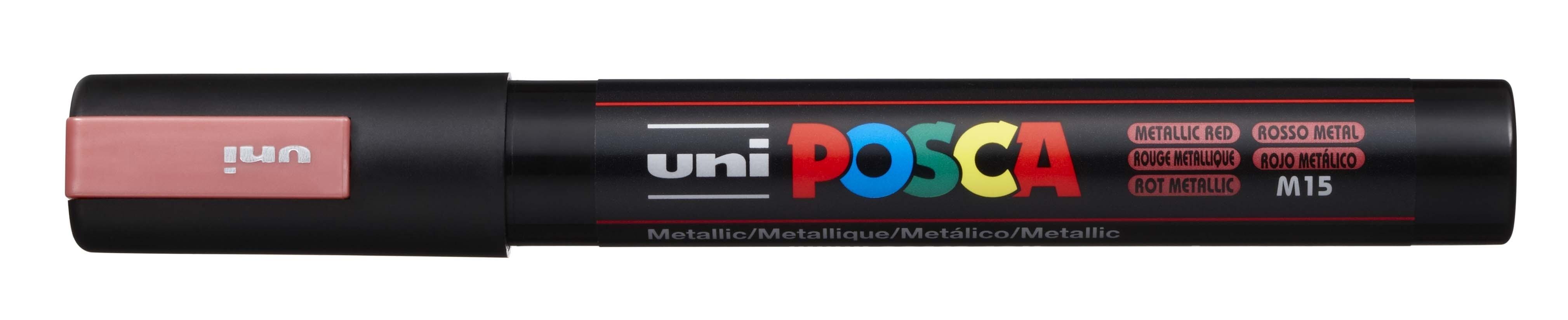 Posca Rotulador PC-5M Rojo Metálico