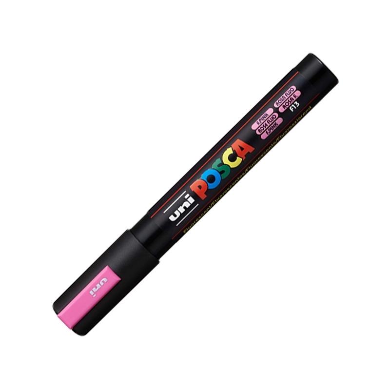 Posca Rotulador Pc5M Rosa Fluor