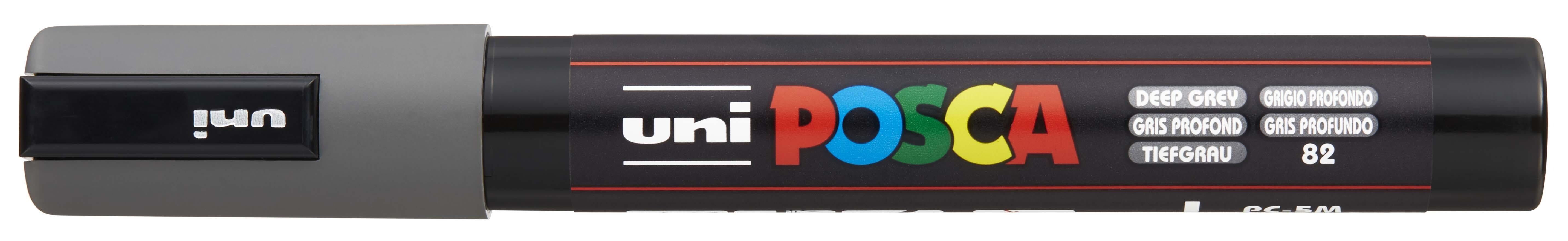 Posca Rotulador PC-5M Gris Profundo
