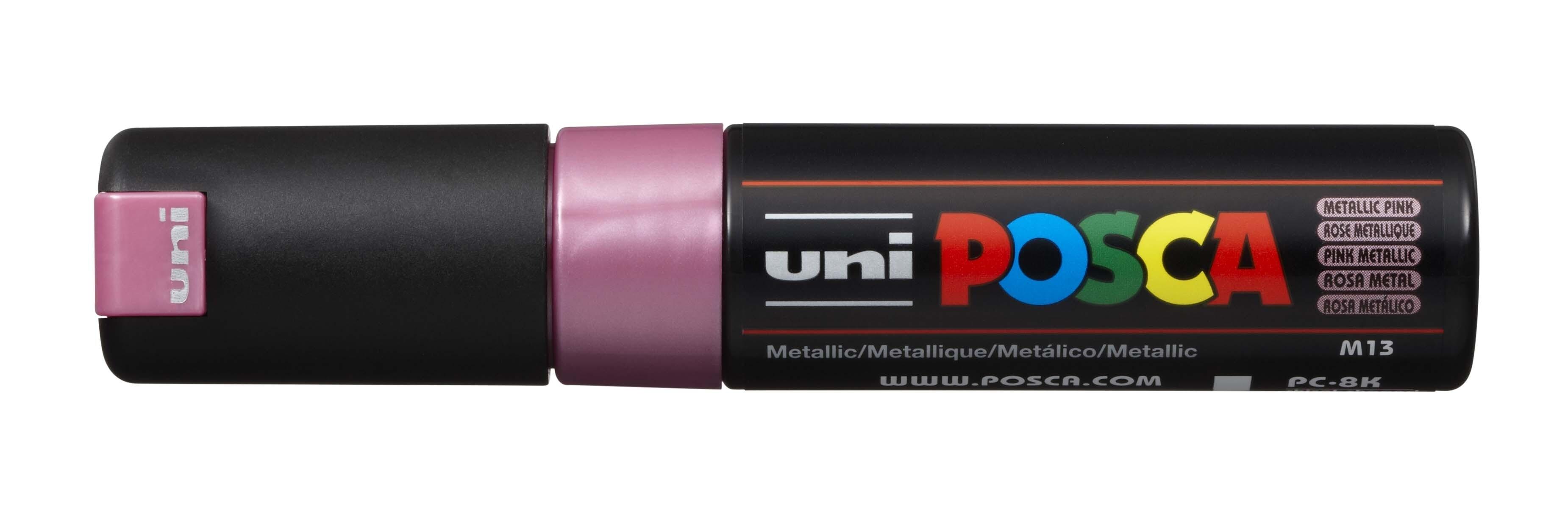 Posca Rotulador PC-8K Rosa Metálico